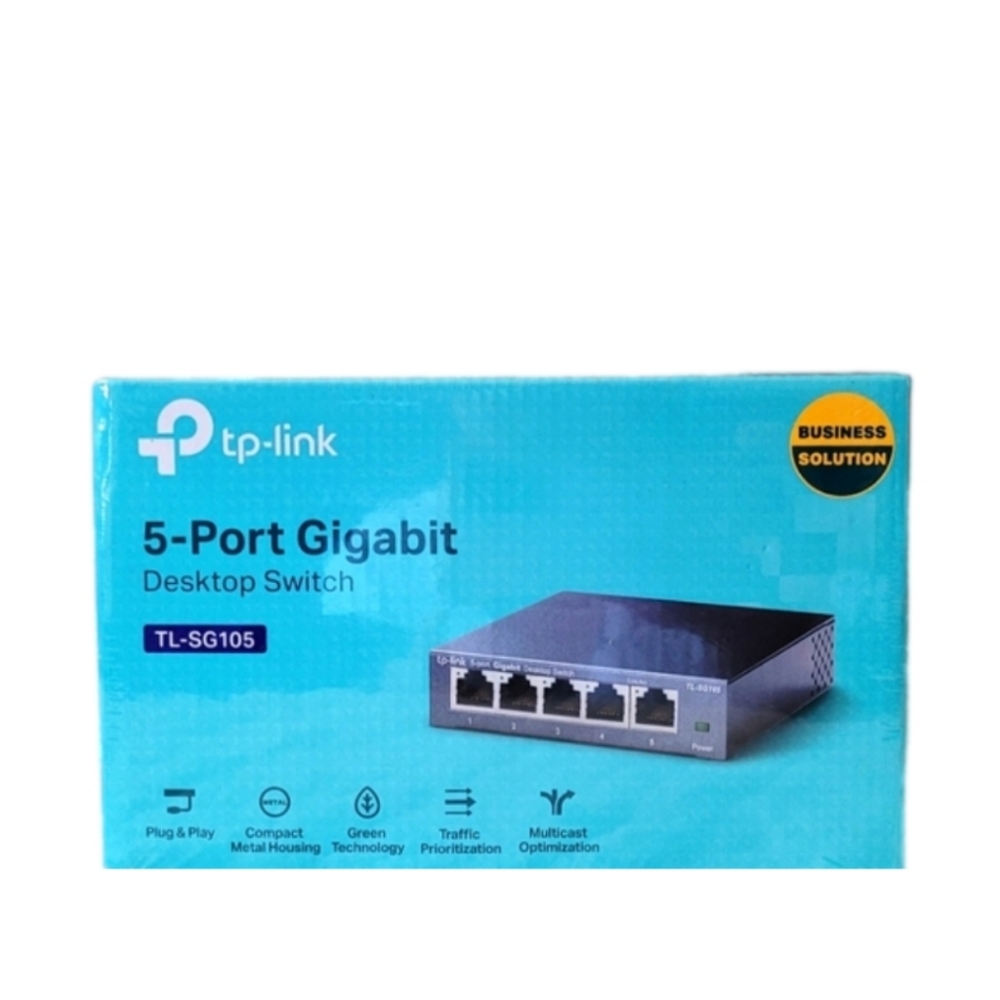 TP-LINK 5-Port 10/100/1000Mbps Desktop Switch (TL-SG105)